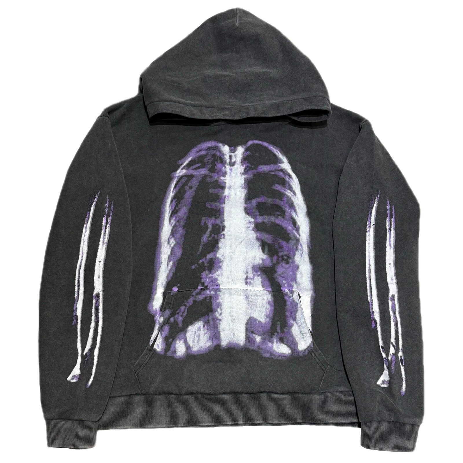 Four Caccus Bones Print Hoodie