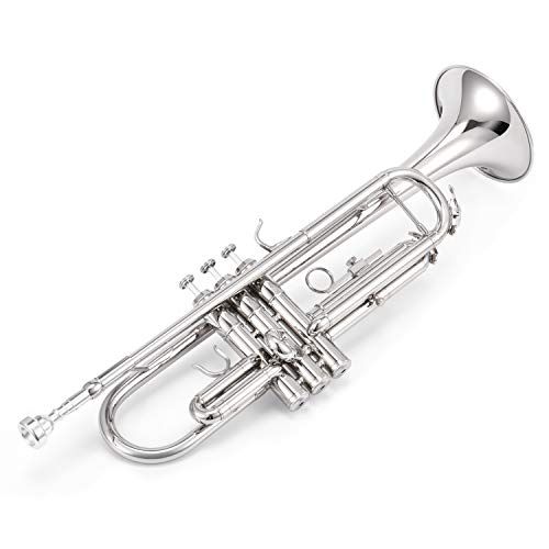 Eastar トランペット Bb調 Trumpet 初心者 清潔アクセサリー付
