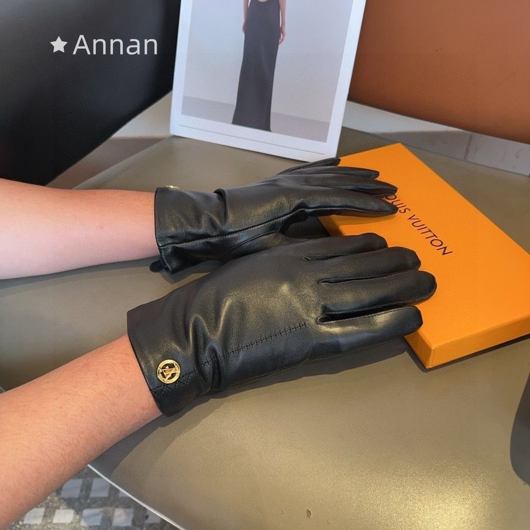 展示品 ルイ ヴィトン LOUIS VUITTON メンズ 手袋 - メルカリ