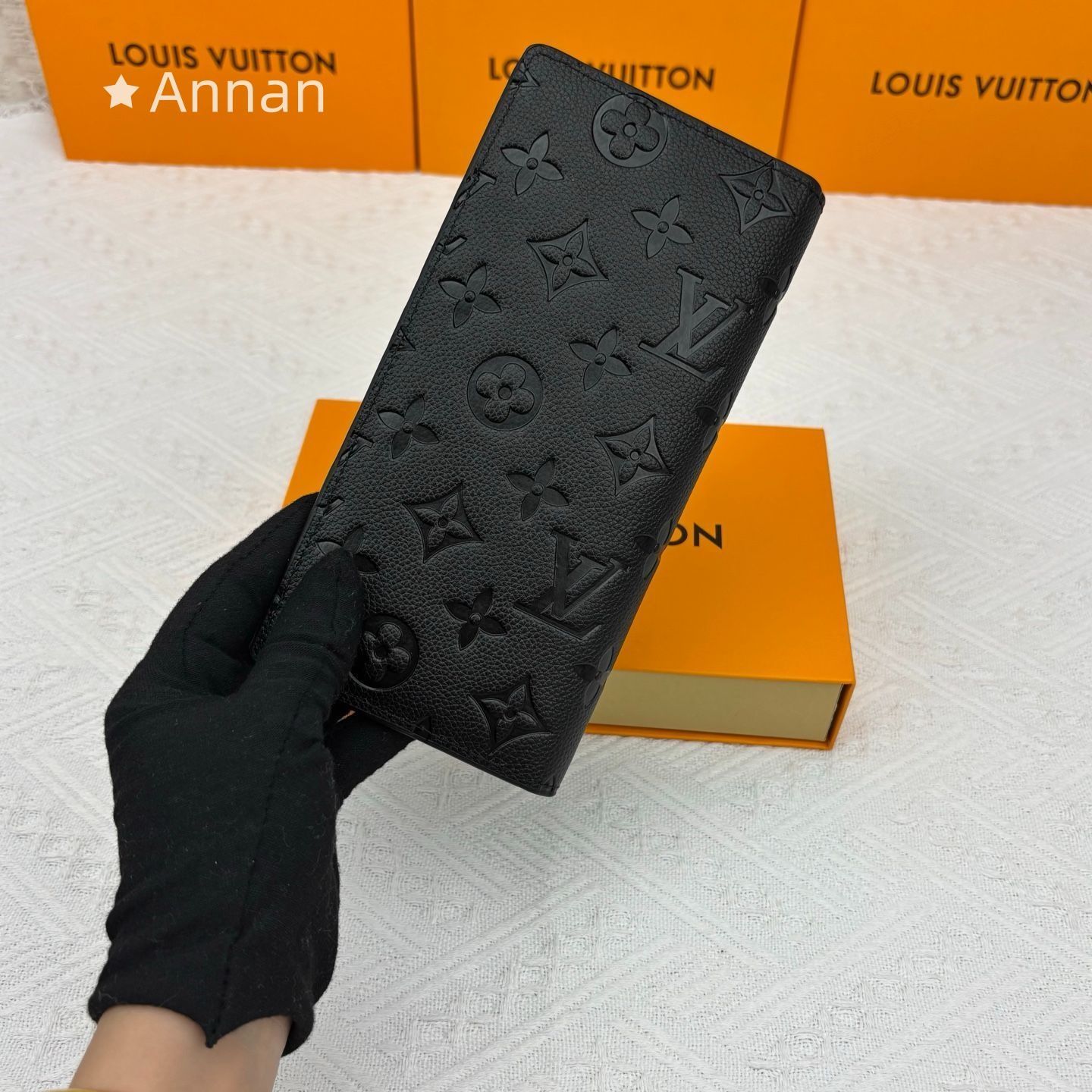 ルイ・ヴィトン　LOUIS VUITTON 財布　箱　購入明細　袋付き ⭐️美品⭐️ ルイヴィトン 長財布箱・布付き‼️ - メルカリ