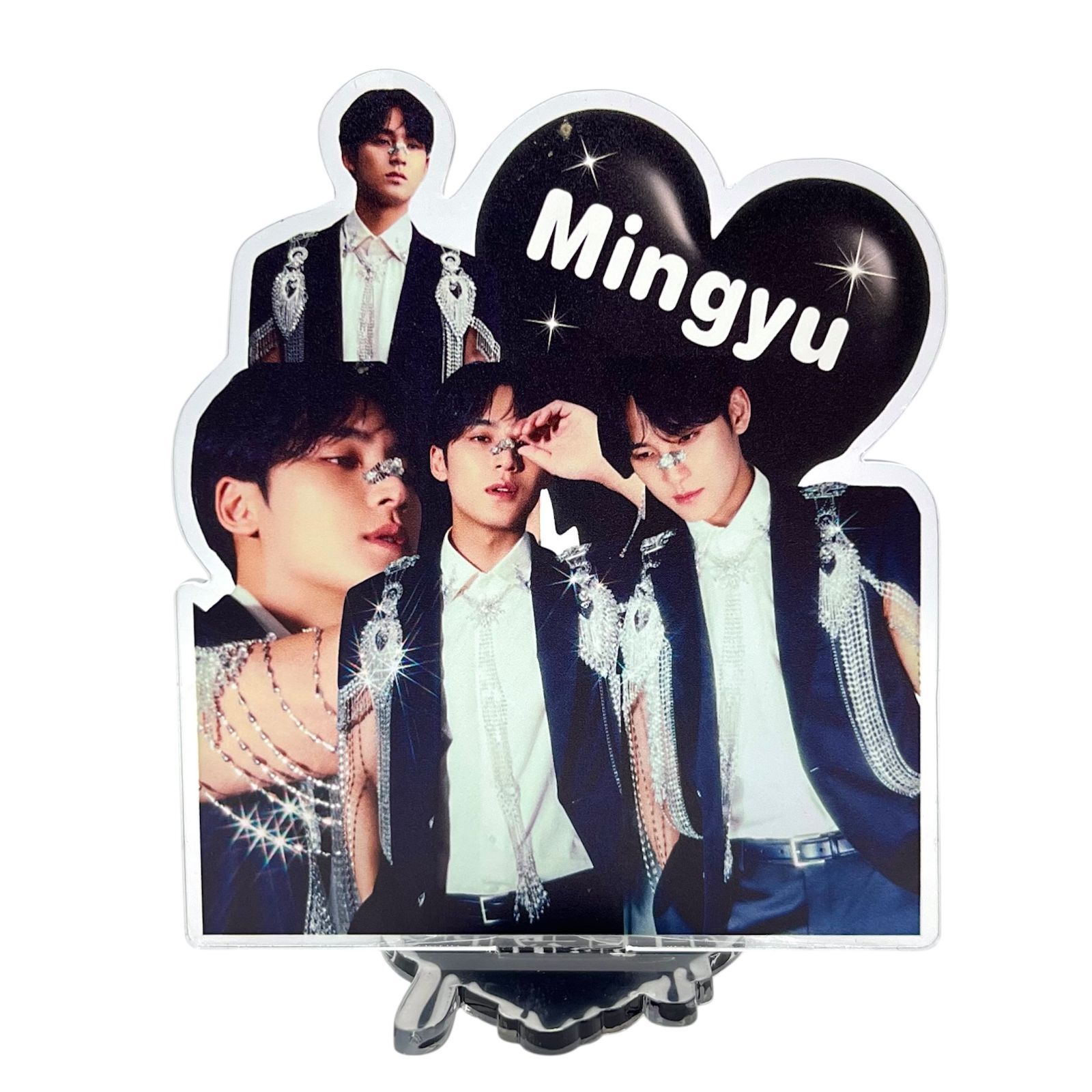 ミンギュ】消費期限☆アクリルスタンド・アクリルキーホルダー☆2個