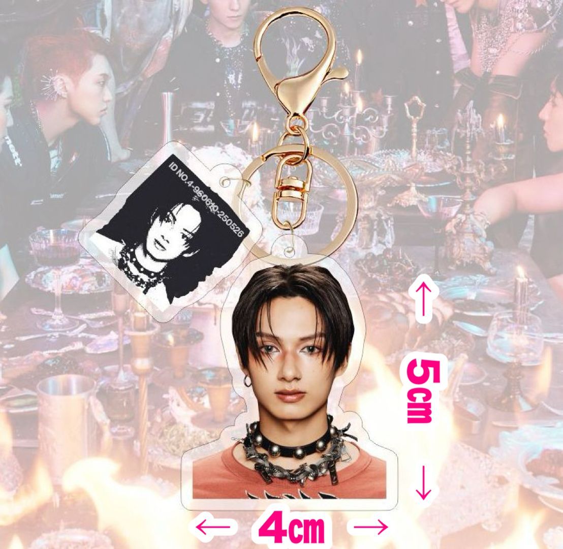 ジュン】HAPPY BURSTDAY アクリルキーホルダー☆2個セット☆SEVENTEEN