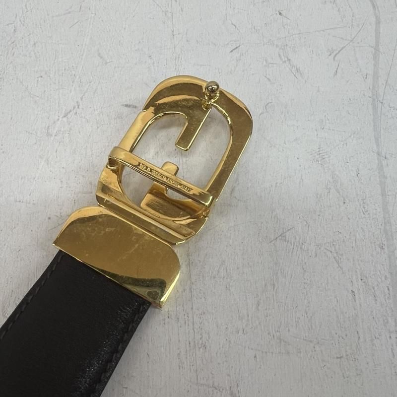 グッチ オールドグッチ GG バックル レザーベルト 90/36 メンズ