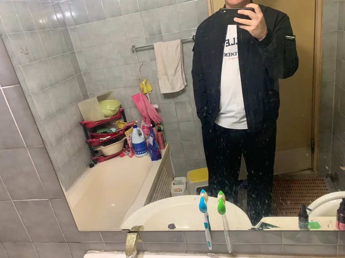 MA-1ジャケット ダウン アウター 2 XLブラック 110