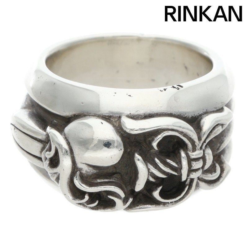 クロムハーツ DAGGER HEART/ダガーハート シルバーリング メンズ 20号