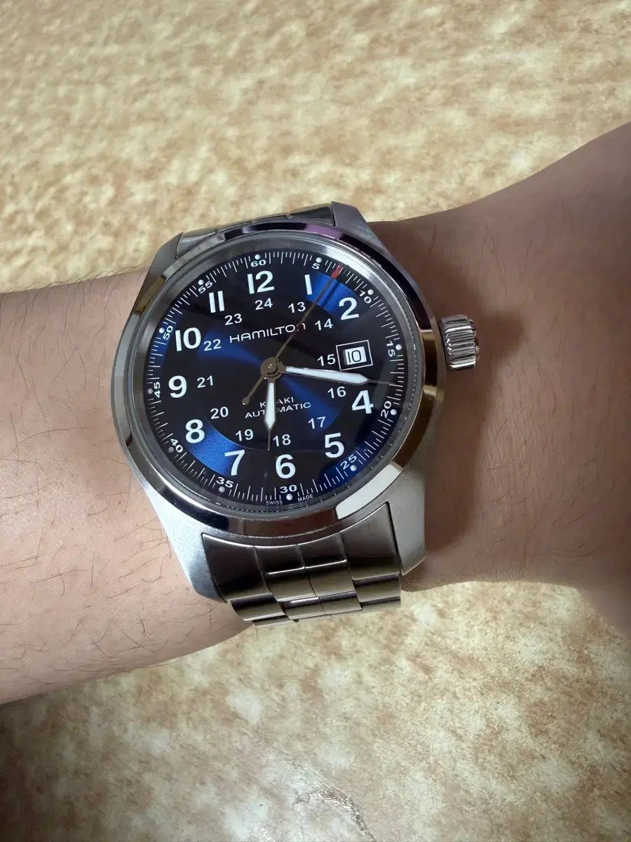 オートマチック ブルー