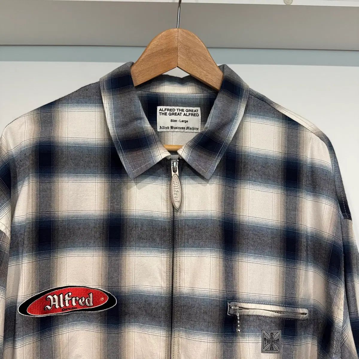HERITAGE FLOSS Alfred CHECK シャツ ジャケット L