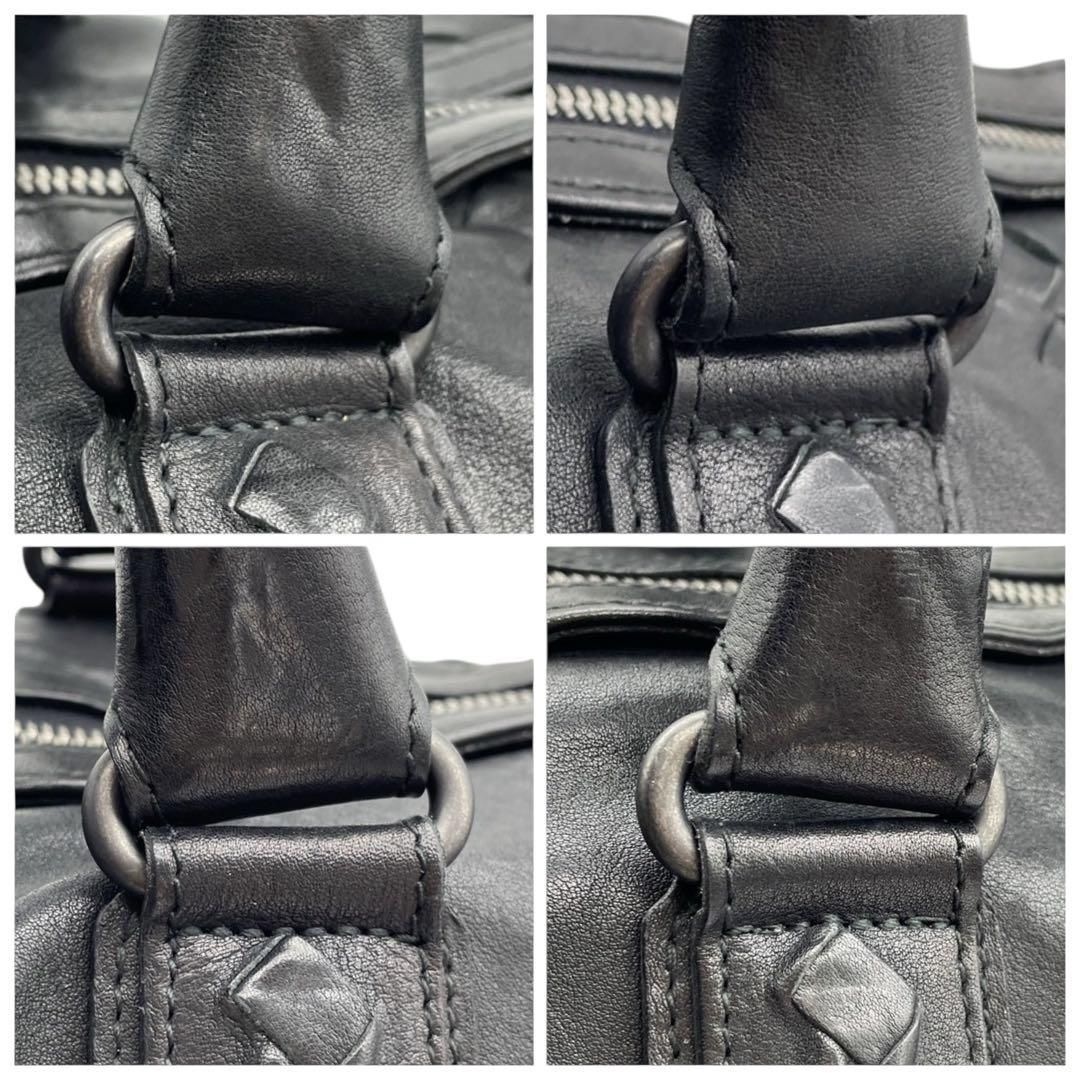 希少 ボッテガヴェネタ 大容量 ボストンバッグ 2way イントレチャート