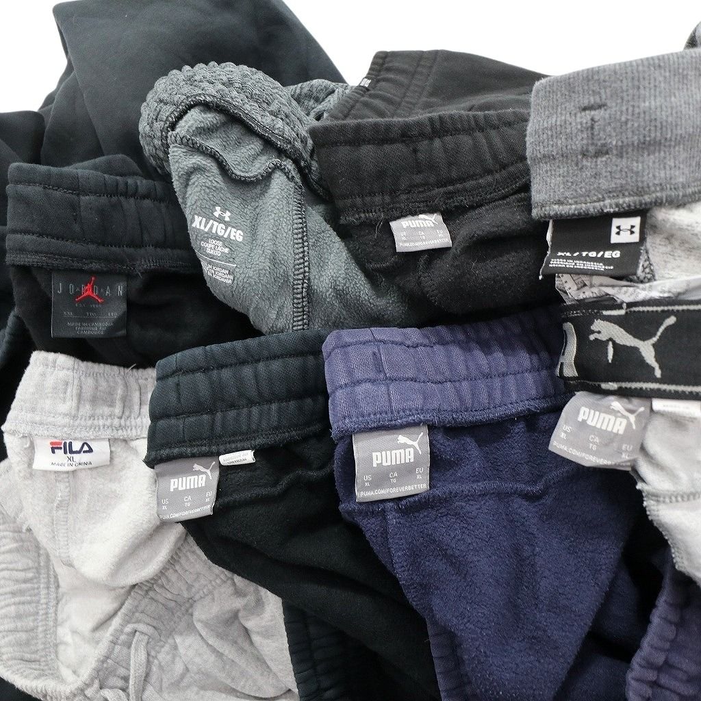 古着卸 まとめ売り スポーツブランドMIX スウェット パンツ 8枚セット