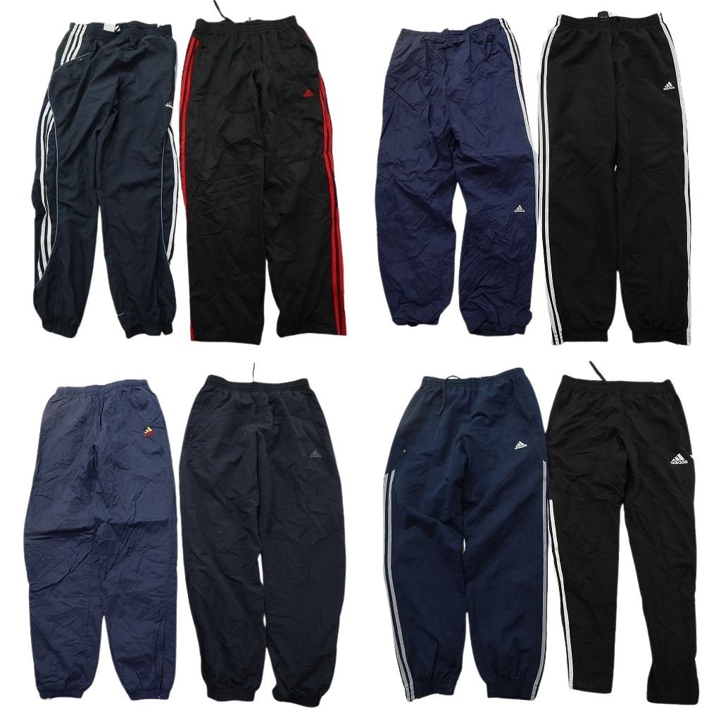 古着卸 まとめ売り アディダス adidas ウインドブレーカー パンツ セット メンズ M トラックパンツ 90’s 古着 ND 3495