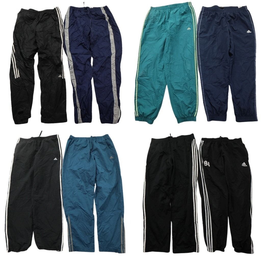 古着卸 まとめ売り アディダス adidas ウインドブレーカー パンツ 8枚