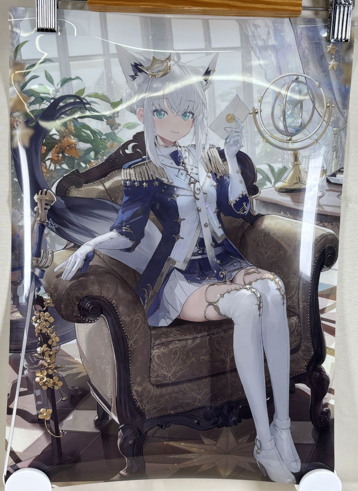 大野41-5-0112] クリアポスター A3クリアポスター 白上フブキ 「CD