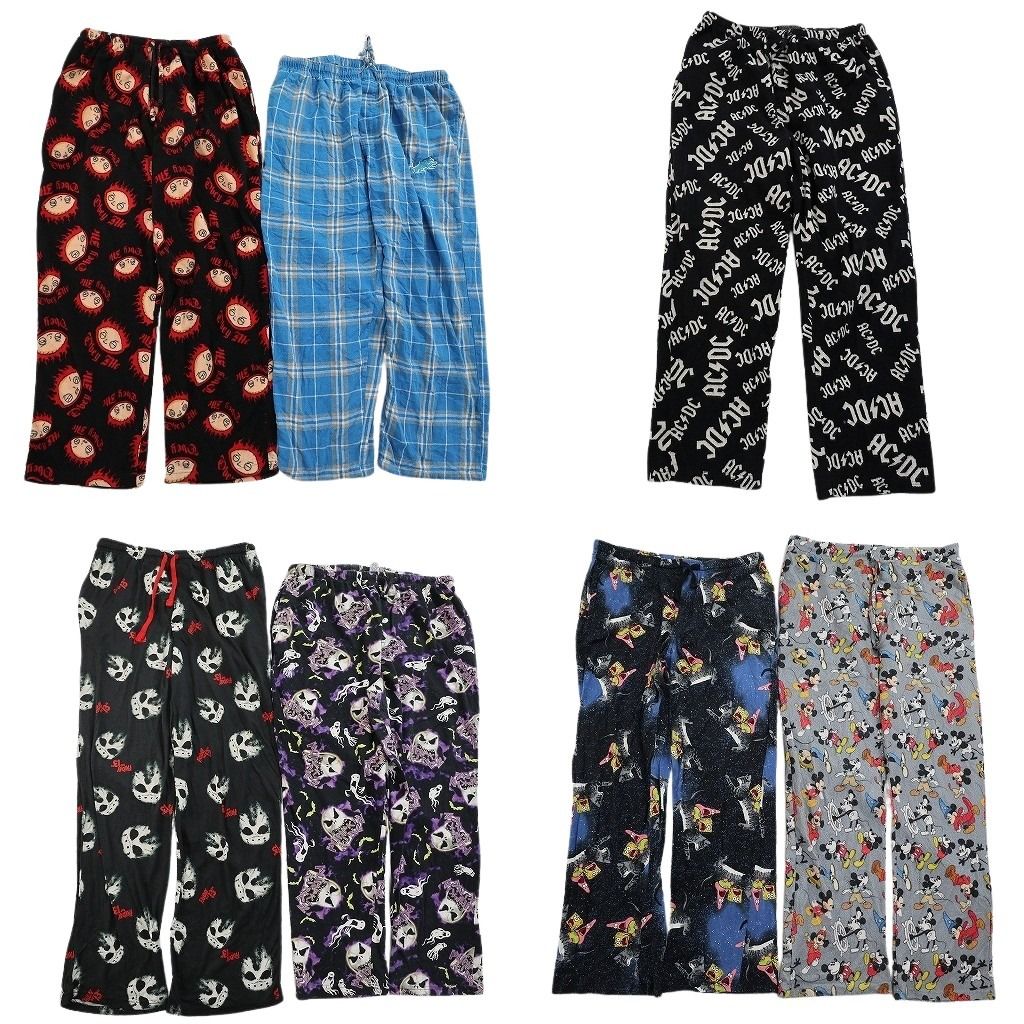 古着卸 まとめ売り モチーフMIX パジャマパンツ パンツ 7枚セット