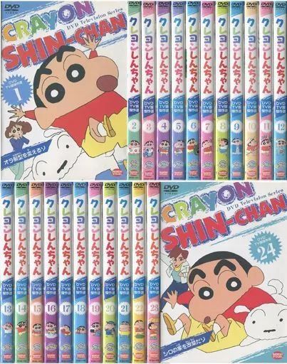 アニメDVD クレヨンしんちゃん TV版傑作選 全24巻セット