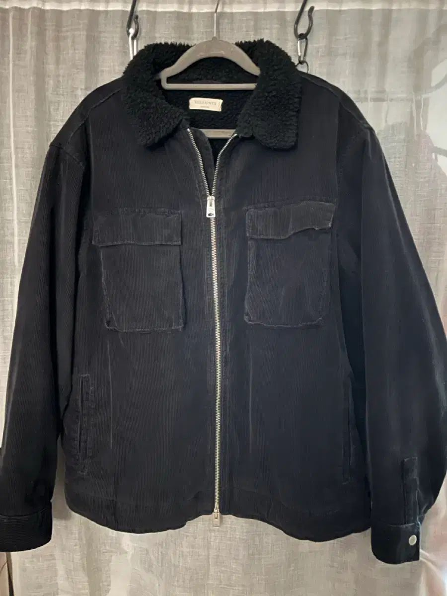 AllSaints コーデュロイ シープスキン ジャケット M