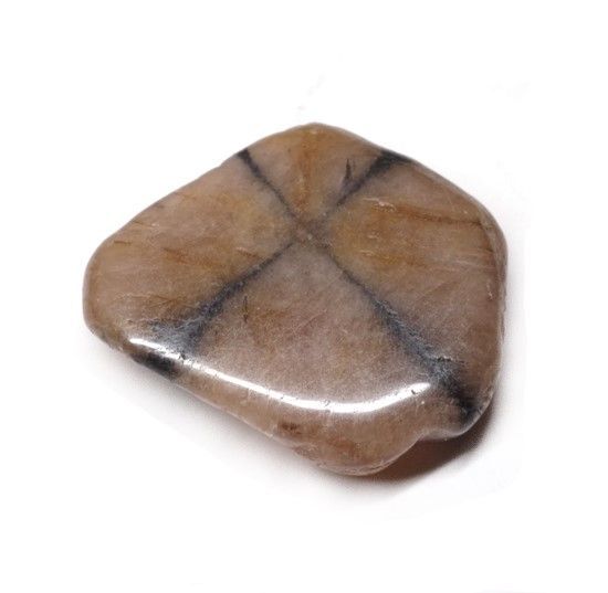 キャストライト タンブル 29mm (11g) 十字石 鉱物標本 コレクション