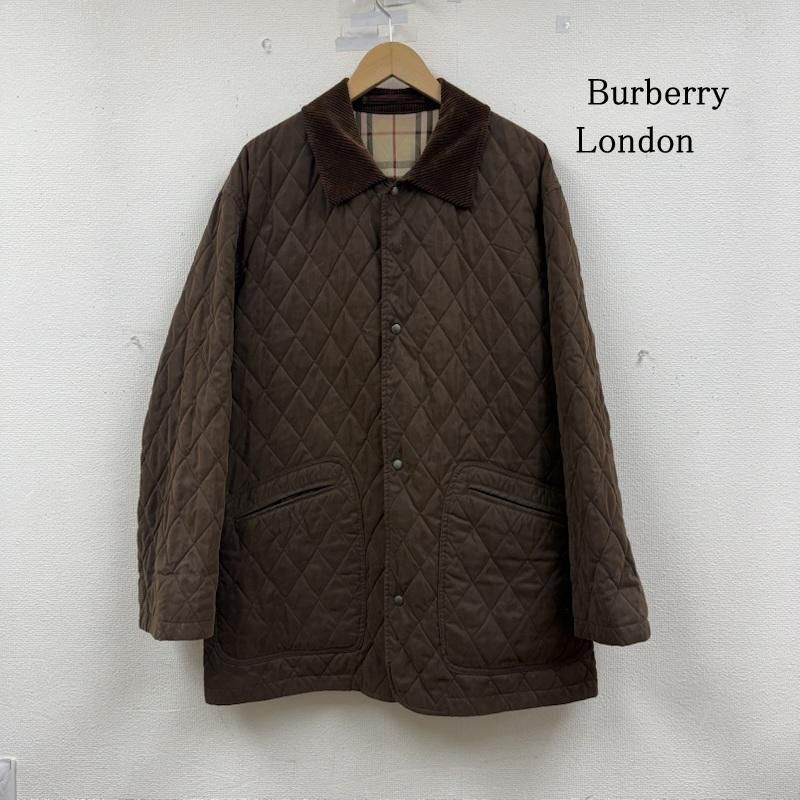 バーバリーロンドン キルティング ジャケット ノバチェック ロゴ