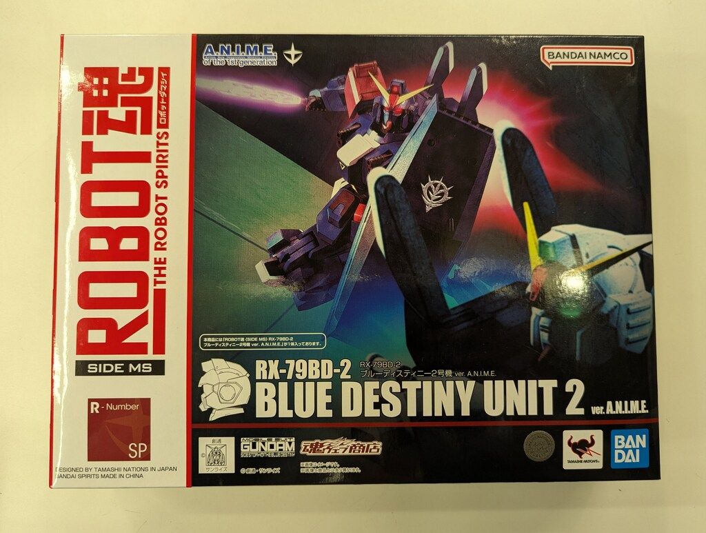 BANDAI SPIRITS ROBOT魂<SIDE MS> 機動戦士ガンダム外伝 THE BLUE DESTINY RX-79 BD-2 ブルーディスティニー2号機 ver. A.N.I.M.E. SP