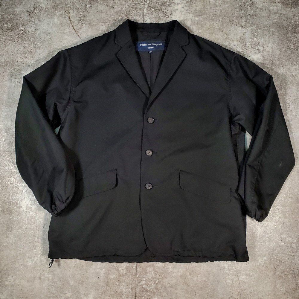 COMME des GARCONS 　ギャザー　テーラードジャケット　10AW COMME des GARCONS HOMME コムデギャルソンオム 10AW ポリエステル3B
