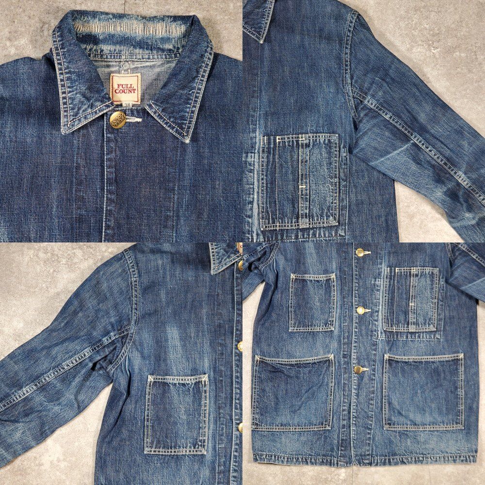 FULLCOUNT フルカウント デニムカバーオール デニムジャケット