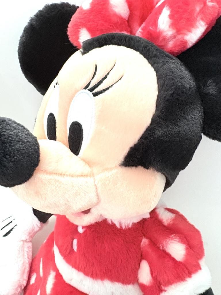 新品　東京ディズニーリゾート　ミニー　フラッフィープラッシー　ぬいぐるみ　84㎝ 大きめサイズのミッキー&ミニー！東京ディズニーランド「ミッキー