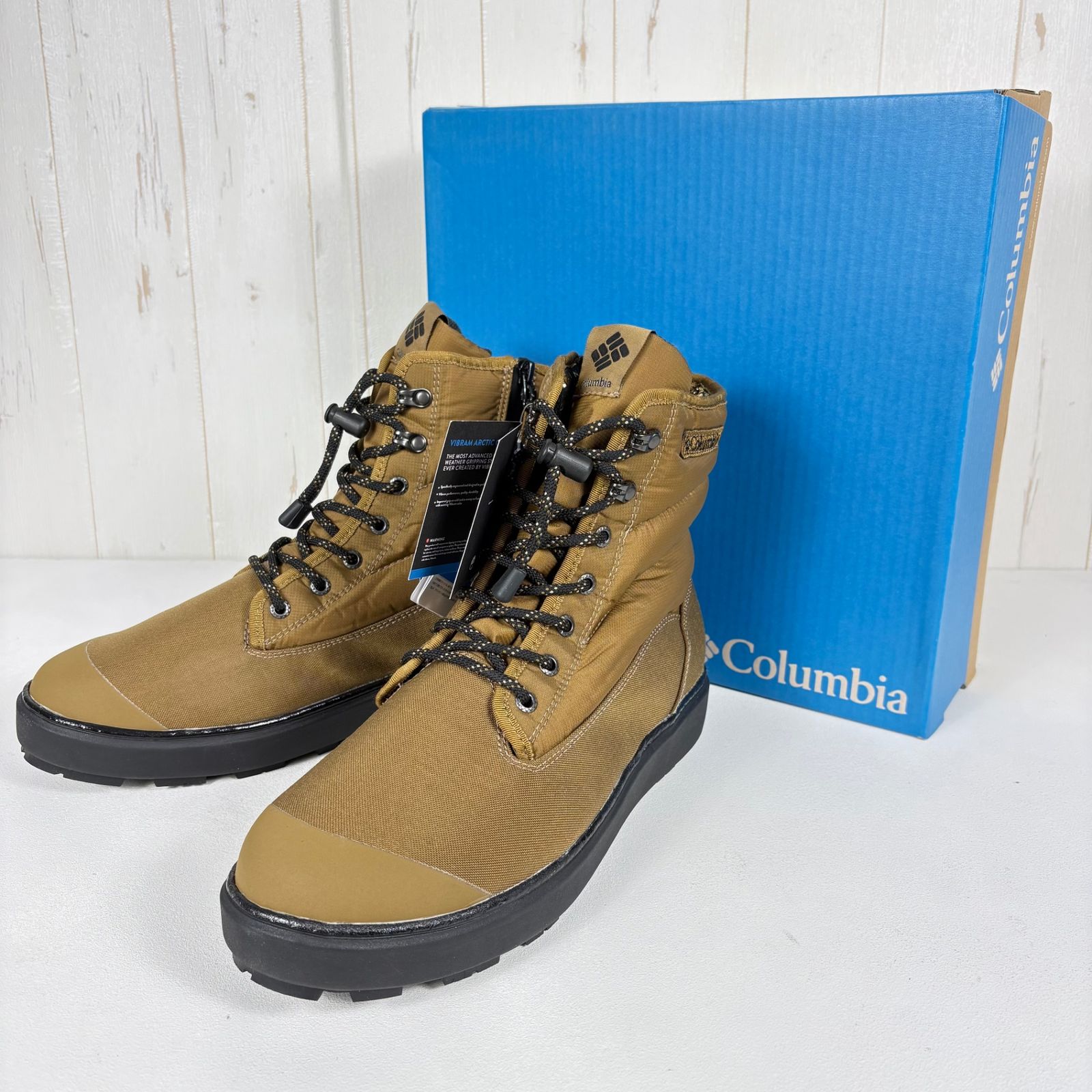 Unisex 27 0 cm ブラウン系 Columbia コロンビア SAPLAND Ⅱ WP OMNI HEAT 保温 スノーブーツ ウィンターシューズ YU 4541 ELK z フッ