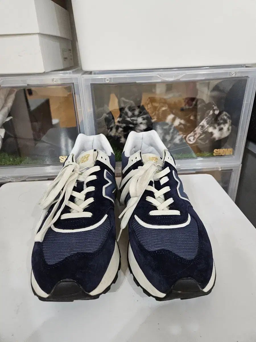 ニュー ンス 574 レガシー ネイビー 290