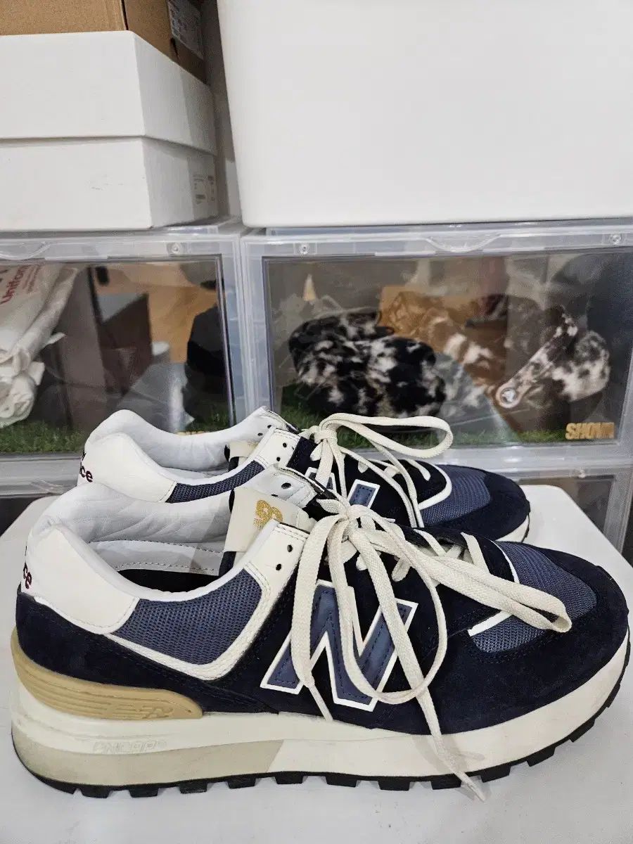 ニュー ンス 574 レガシー ネイビー 290