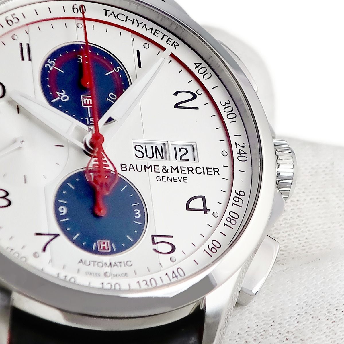  ボーム メルシエ 腕時計 M0A10342 鑑定済み ブランド ナイロンジャケット 自動巻き時計 腕時計(アナログ)