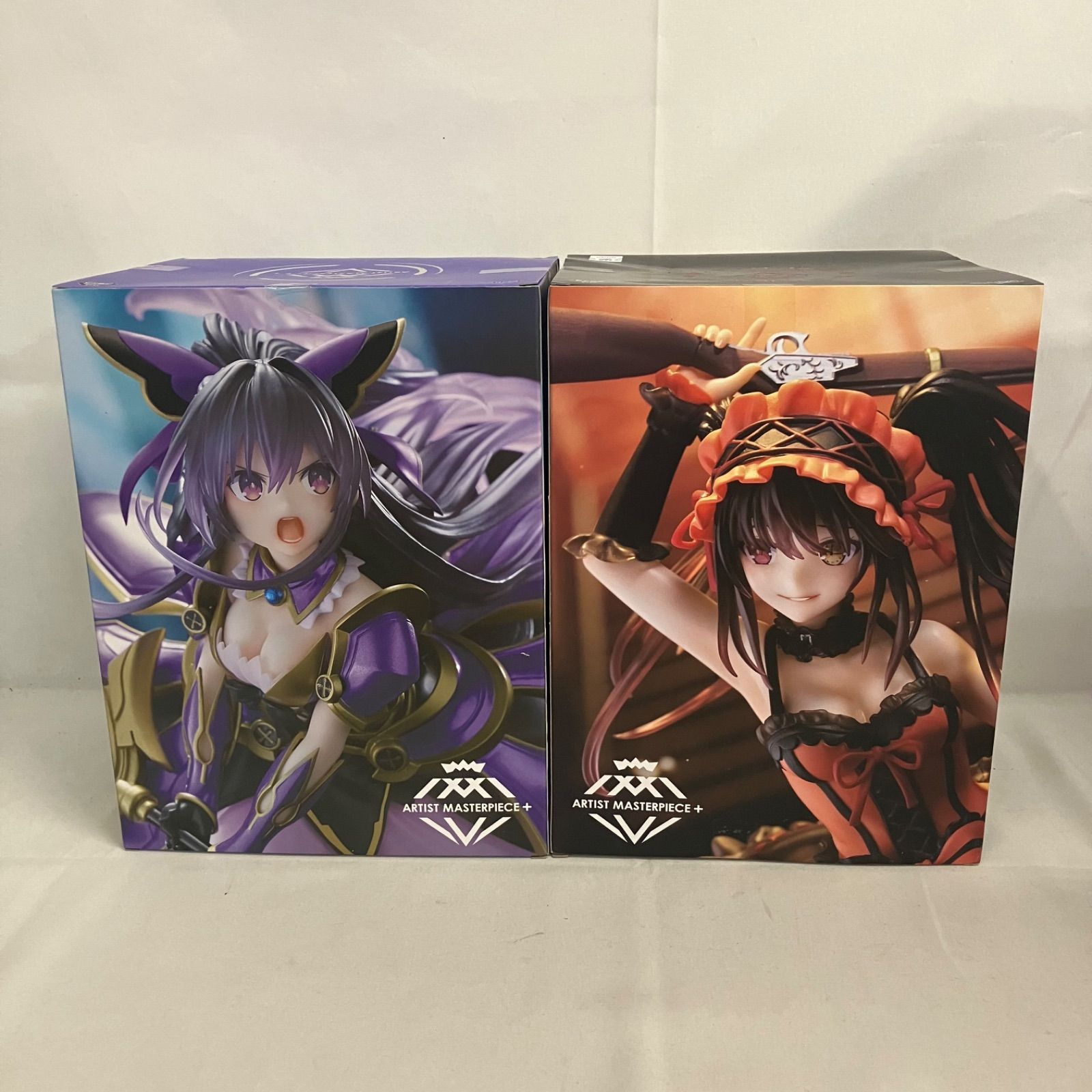 未開封 デート・ア・ライブⅣ AMP+ 夜刀神十香 時崎狂三 フィギュア 4