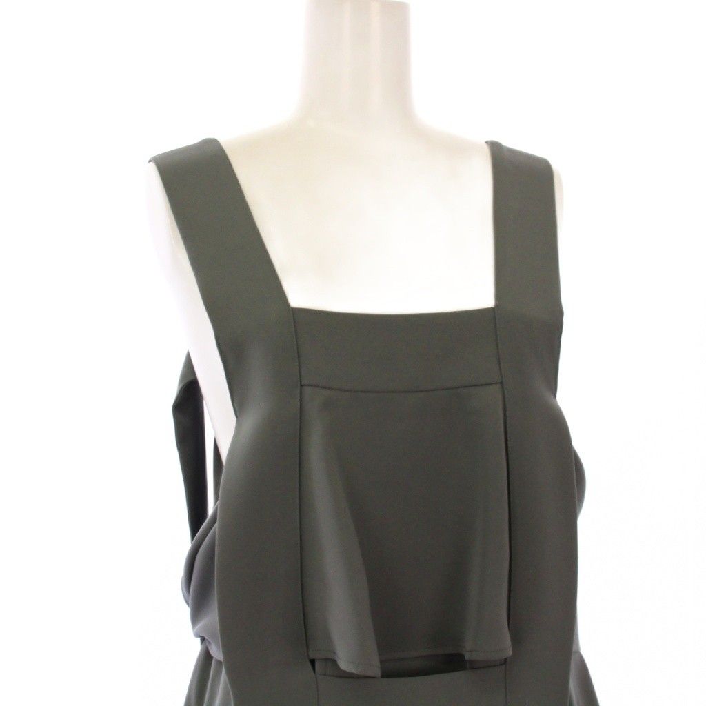 エンフォルド ENFOLD 24SS FLARE SLIT JUMPER-SKIRT フレアスリット