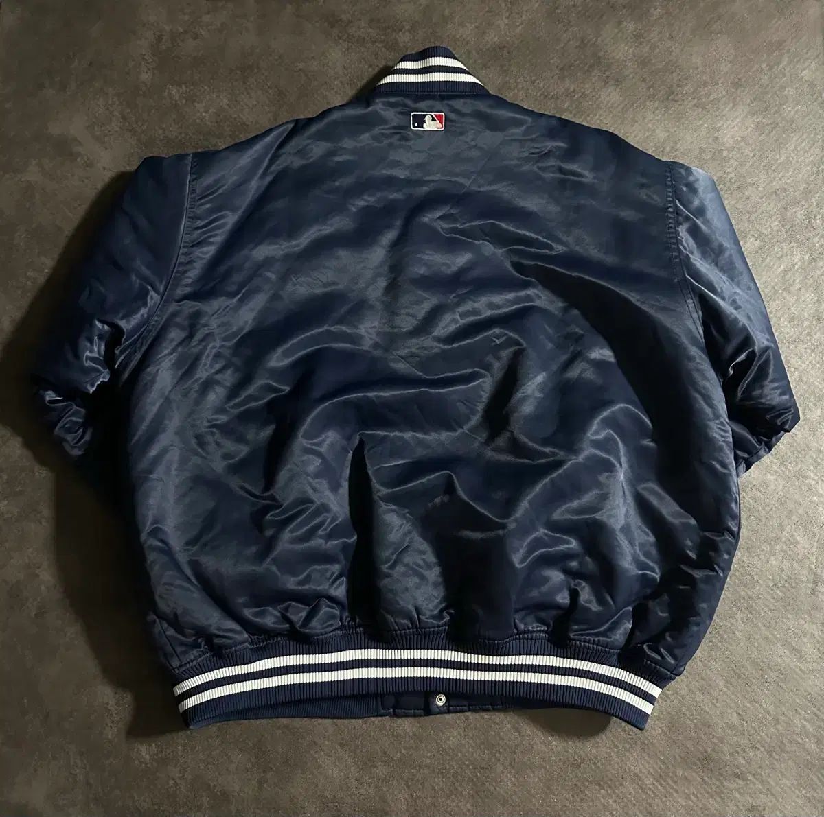 80s 90s STARTER YANKEES サテン スタジャン L 90s STARTER 