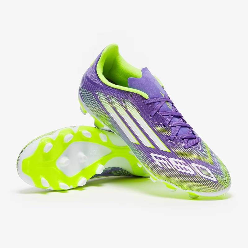 匿名配送 adidas サッカー スパイク F 50 League MG パープルラッシュ
