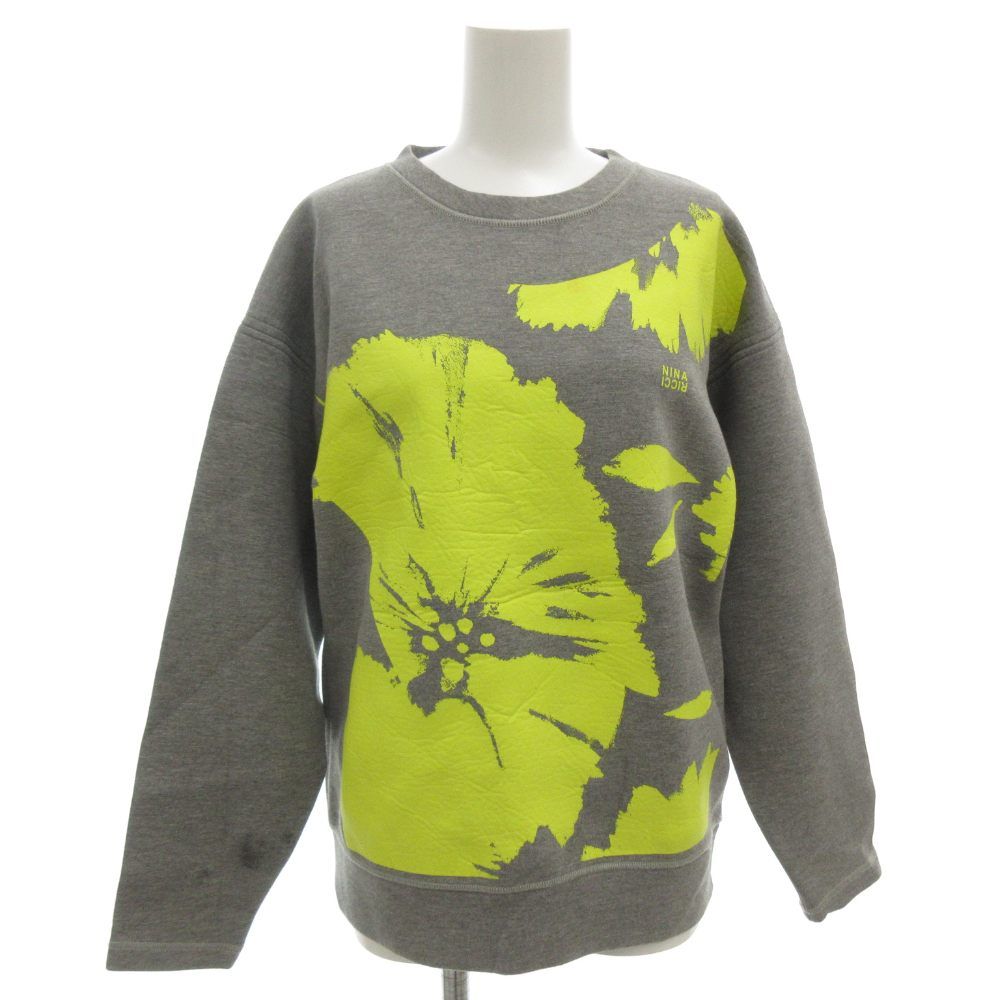 ニナリッチ NINA RICCI フラワープリント プルオーバー トップス