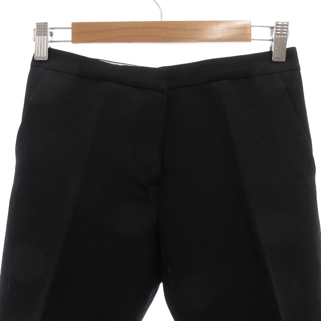 マルニ MARNI パンツ スラックス テーパード 36 黒 ブラック /FF