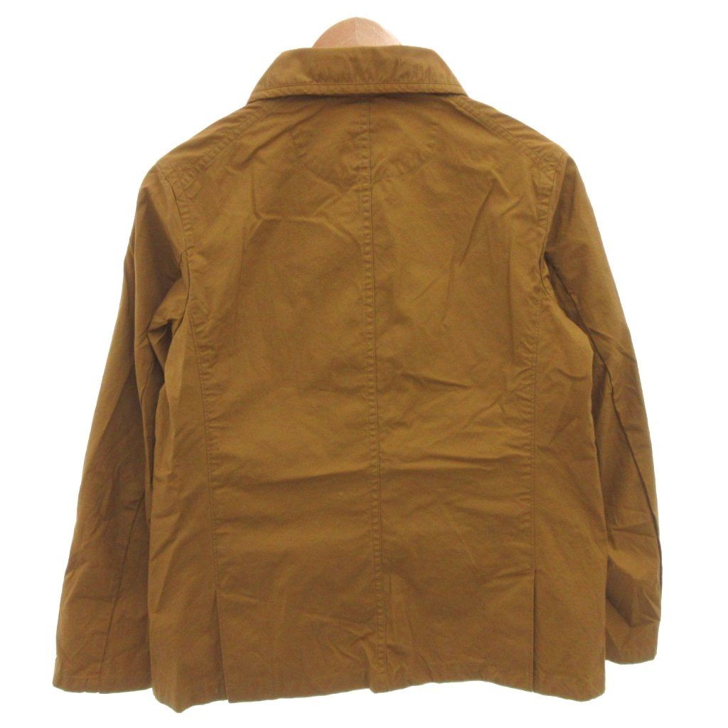 ダントン DANTON 19SS シャツジャケット カバーオール 36 茶 ブラウン