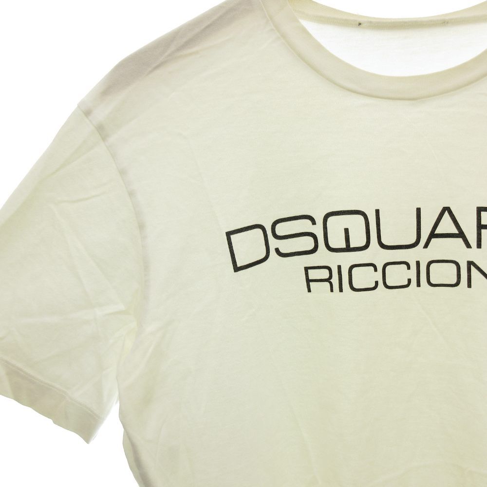 ディースクエアード DSQUARED2 プリントTシャツ 半袖 クルーネック S