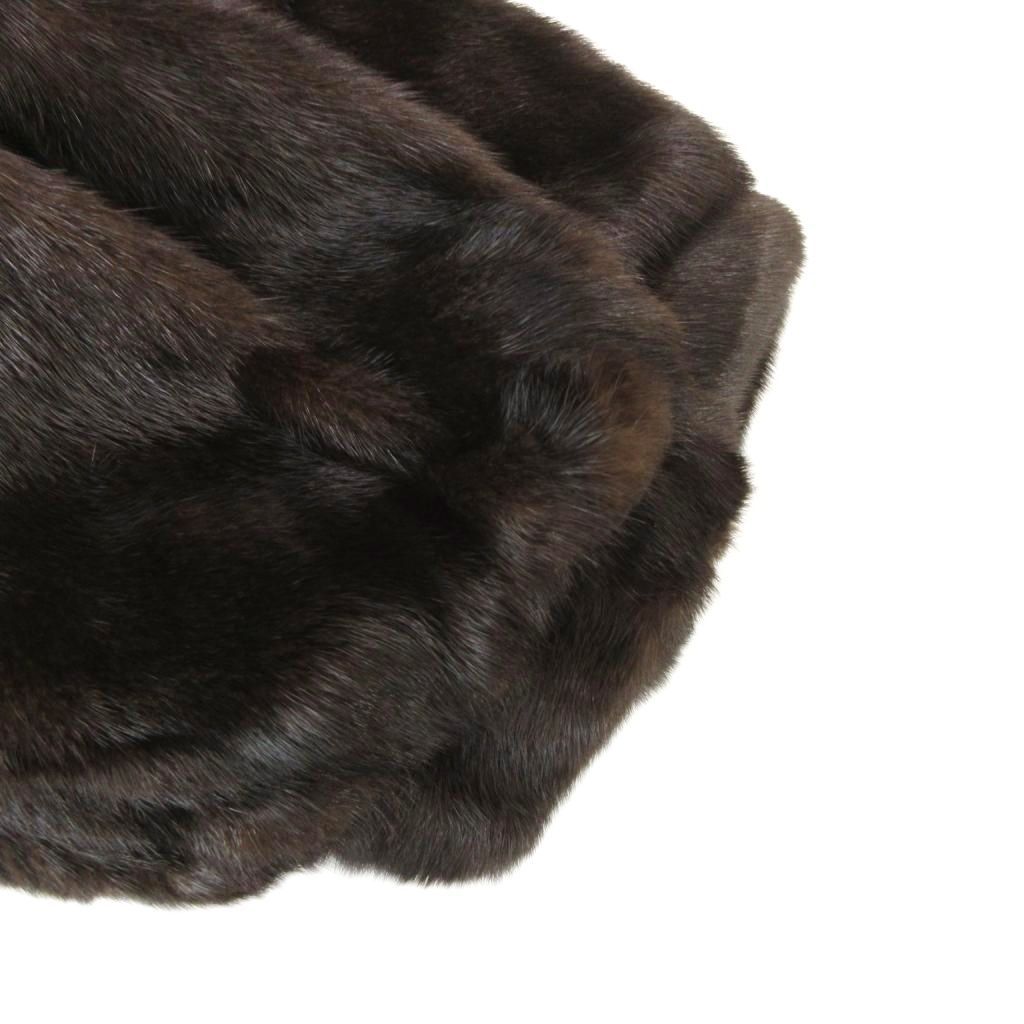 BLACKGLAMA ミンクファーコート other - BLACKGLAMA ミンク MINK 毛皮 ロングコート リアルファー L