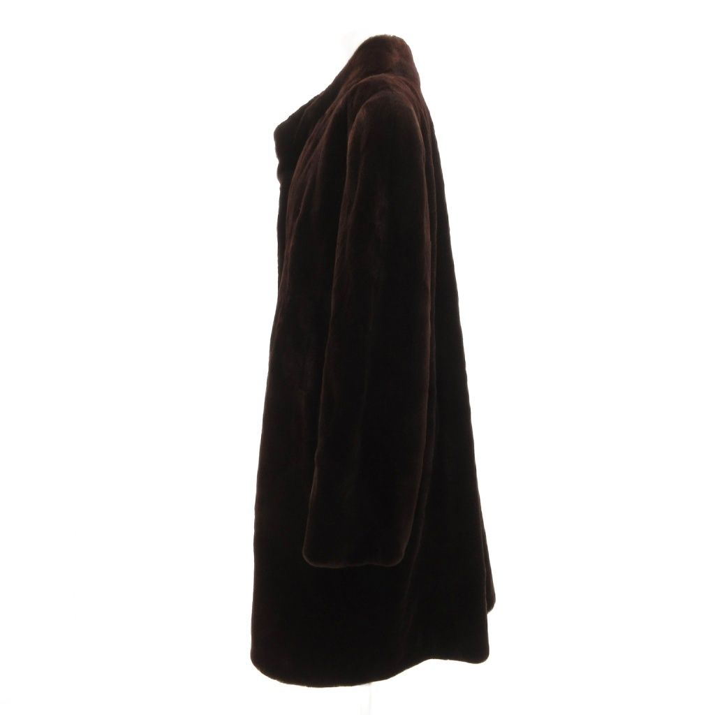 WB WHITE BEAR ファーコート シェアードミンク 毛皮 ミディアム ミドル