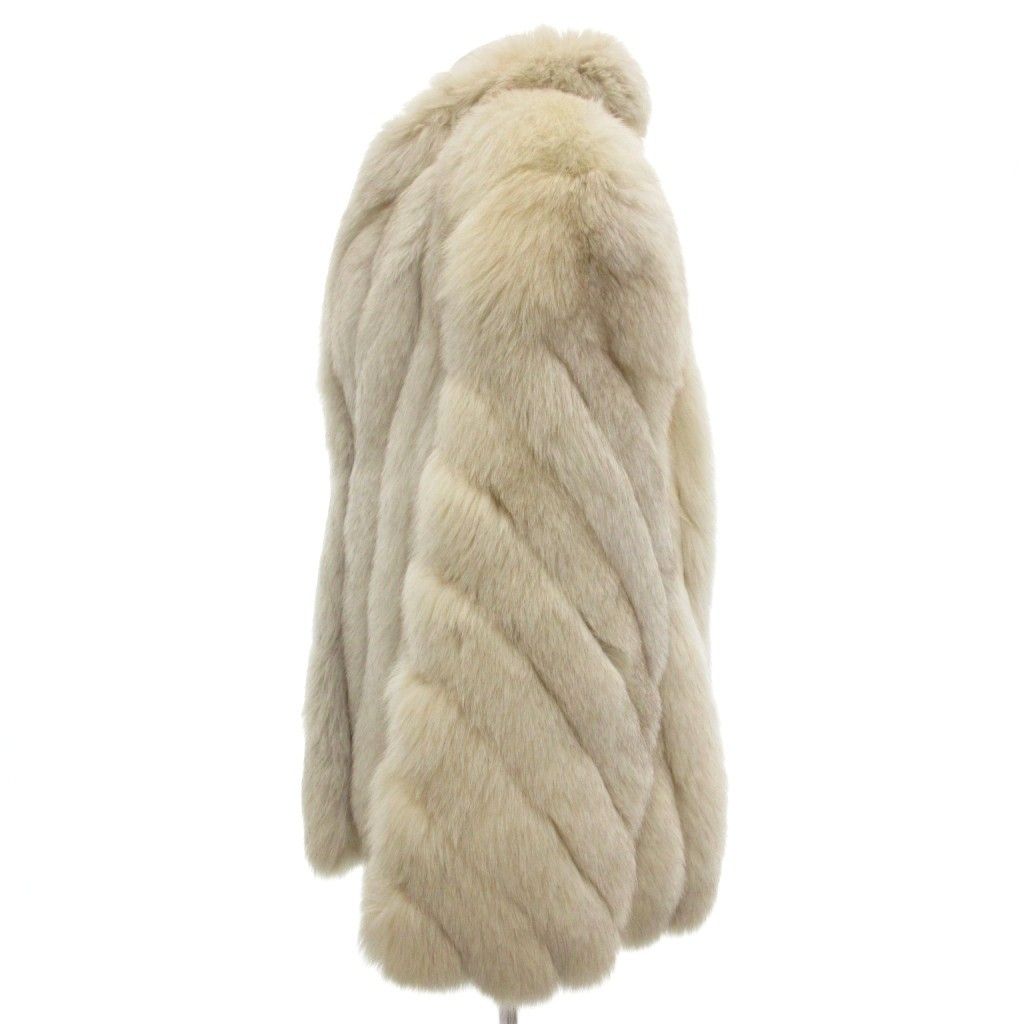 サガフォックス SAGA FOX 銀サガ ファーコート 毛皮 フォックス ミドル