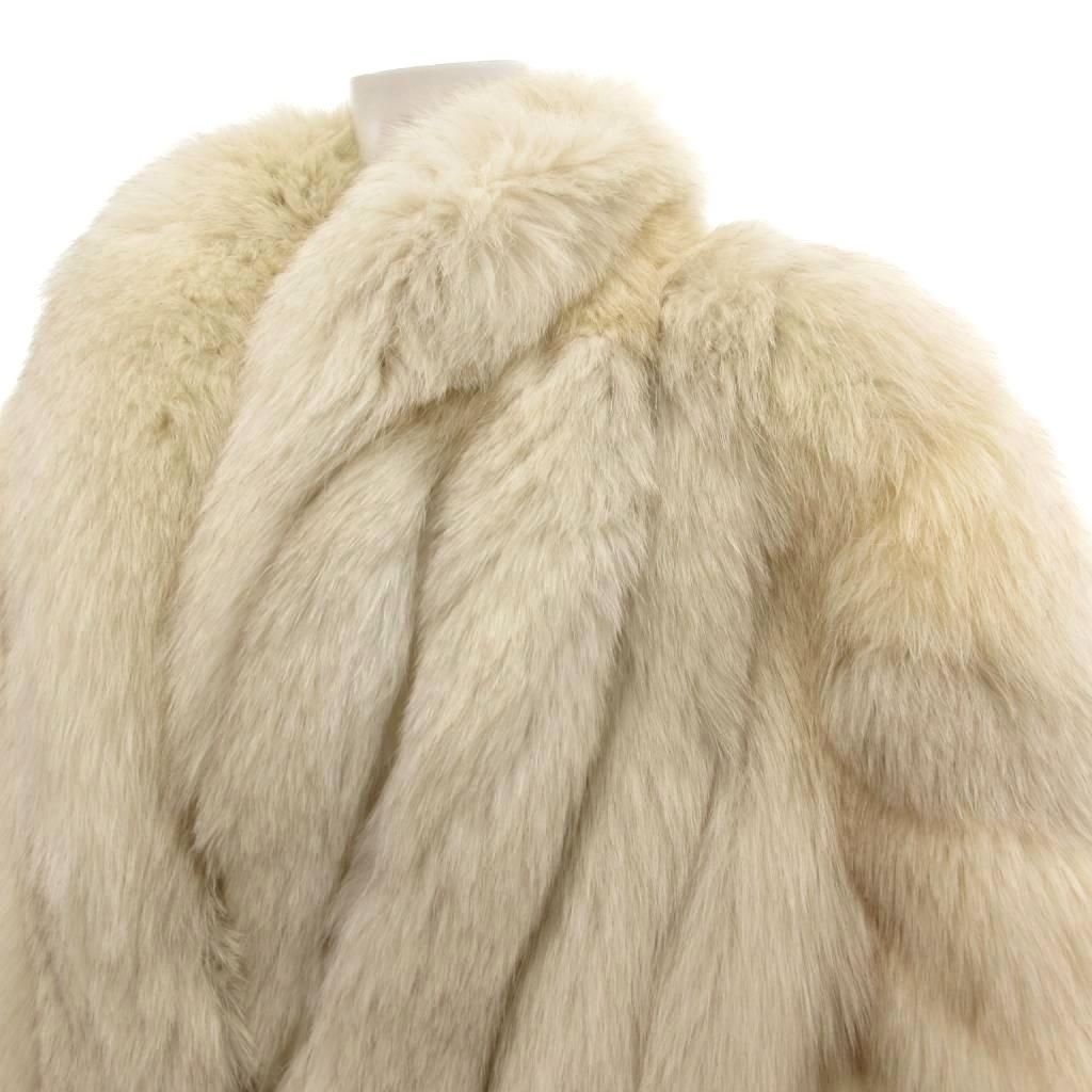 サガフォックス SAGA FOX 銀サガ ファーコート 毛皮 フォックス ミドル