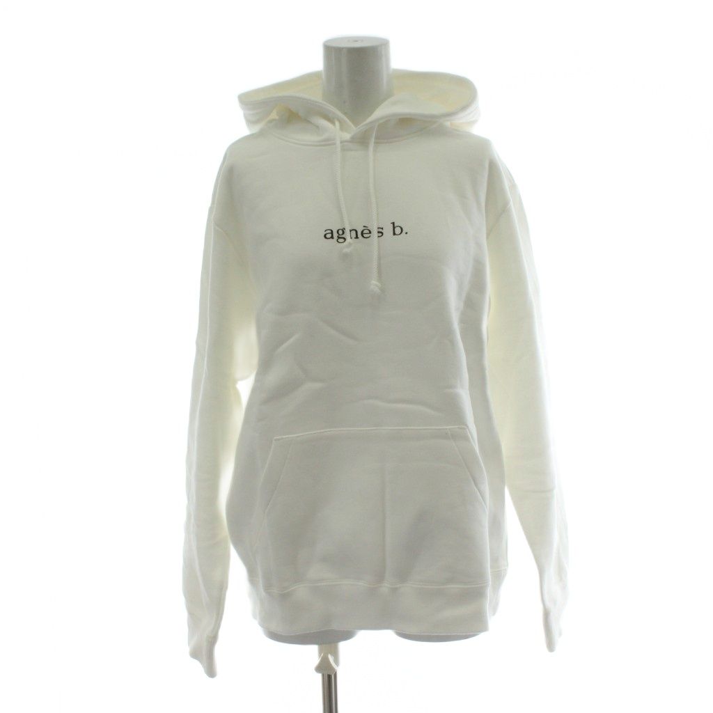 未使用　アニエスベー アダムエロペ　コラボ　ロゴフーディ　スウェット　トレーナー アニエスベー agnes b. アダムエロペ 20SS ロゴスウェットフーディー