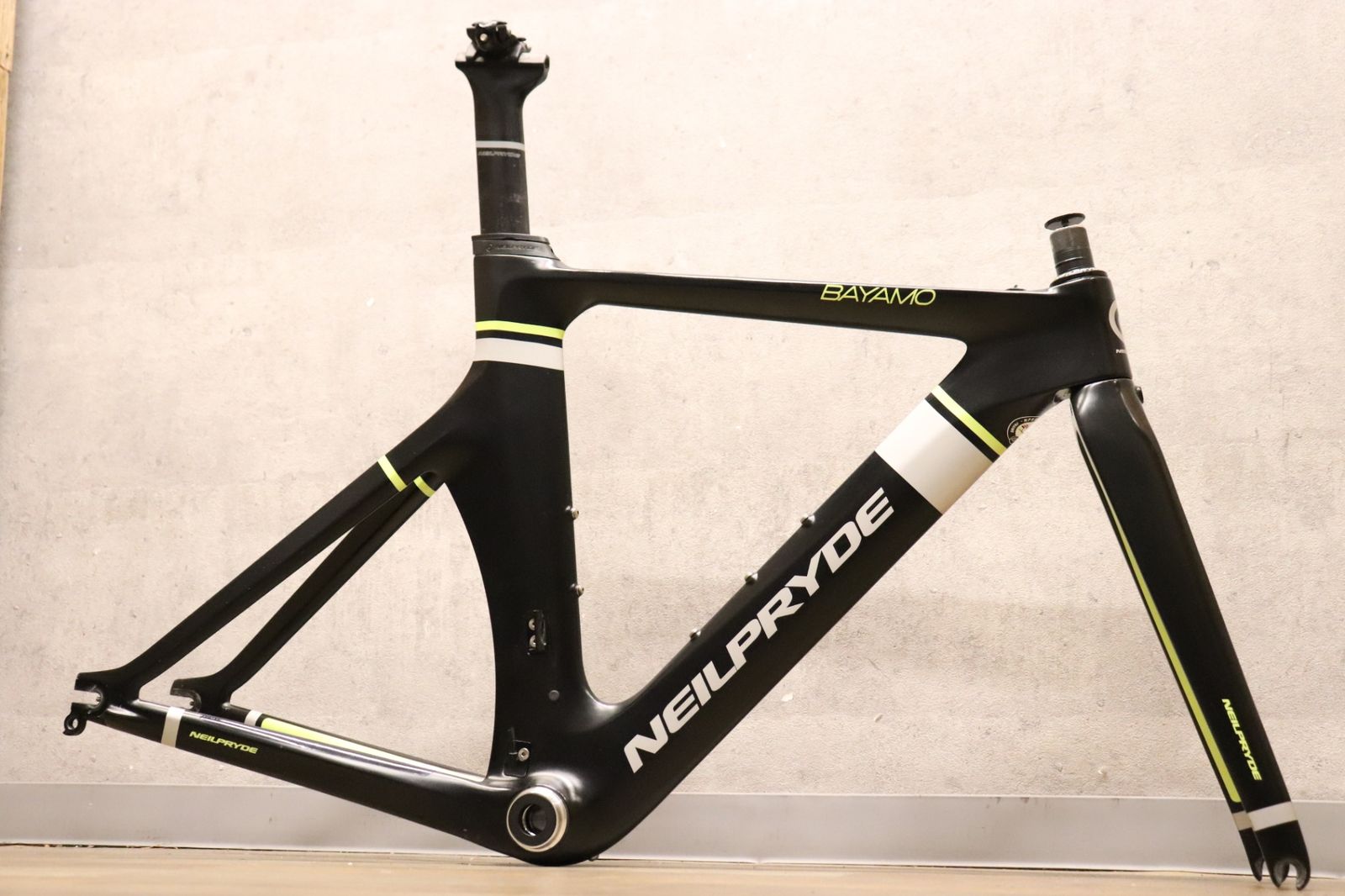 ニールプライド NEILPRYDE BAYAMO フレームセット カーボン ライム