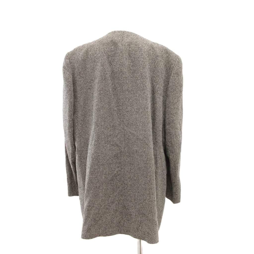 ジバンシー GIVENCHY ヴィンテージ ノーカラー　ジャケット　コート ジバンシィ GIVENCHY ハーフコート テーラードジャケット ノーカラー