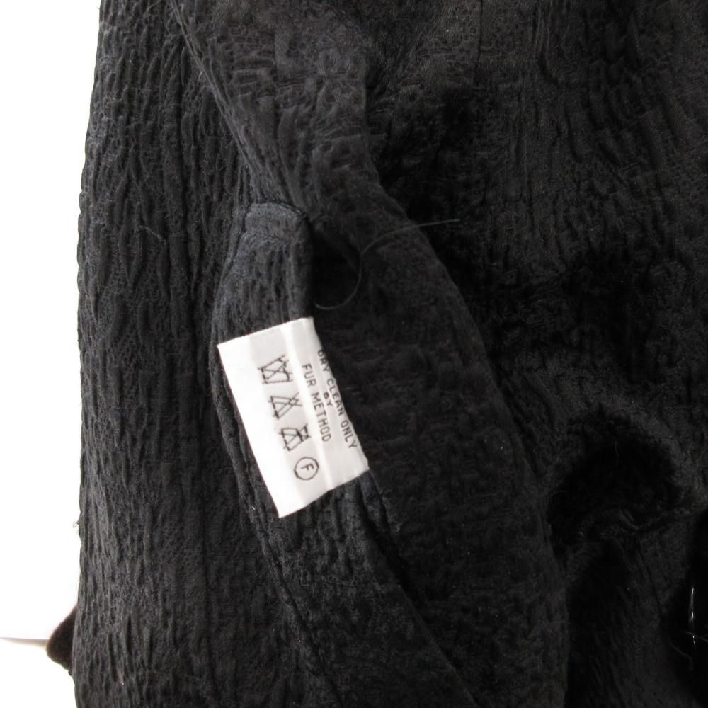 ノーブランド リバーシブル ファーコート シェアードミンク ロング