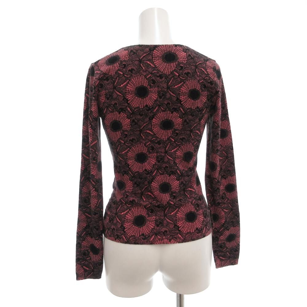 アンナモリナーリ ANNA MOLINARI カーディガン ニット 長袖 薄手 花柄