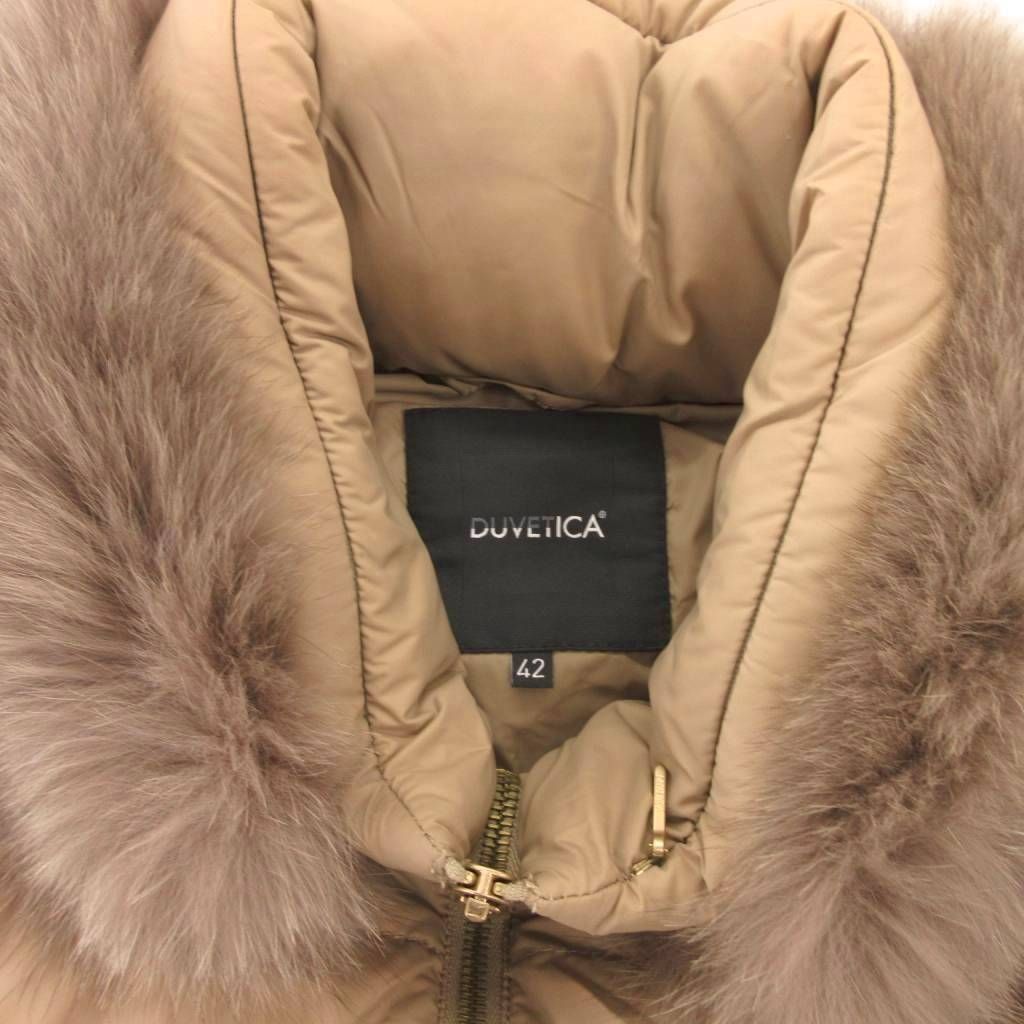 デュベティカ DUVETICA LEXYDUE ダウンコート ロング フォックスファー