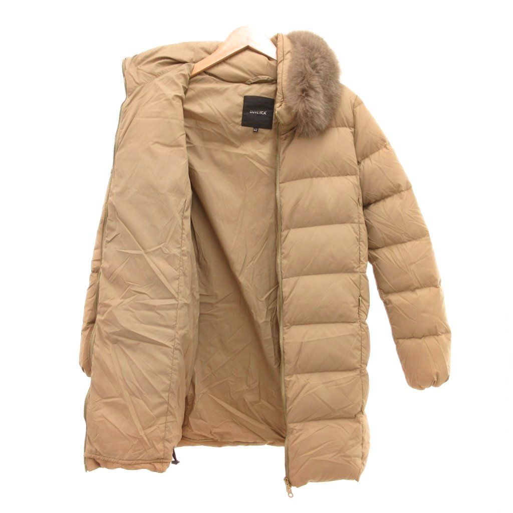 DUVETICA ベージュ　ダウンジャケット 42 DUVETICA ベージュ ダウンジャケット 42 DUVETICA（デュベティカ