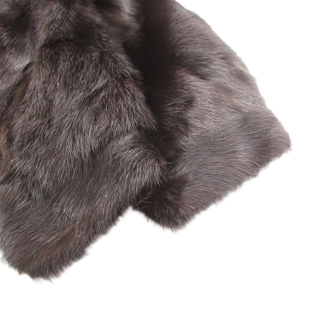 サガミンク SAGA MINK 銀サガ Belle Vison ファーコート 毛皮 ミンク