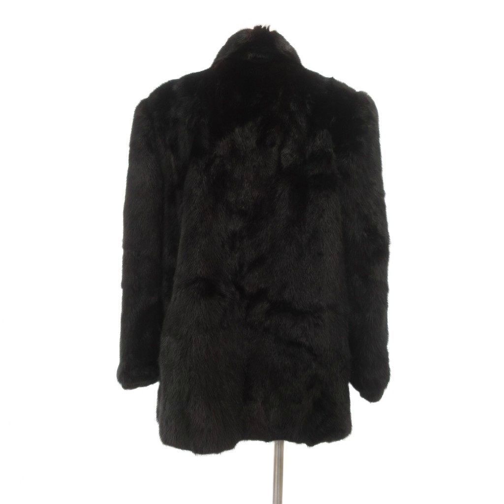 サガミンク SAGA MINK 銀サガ ファーコート 毛皮 ミンク ミドル ハーフ